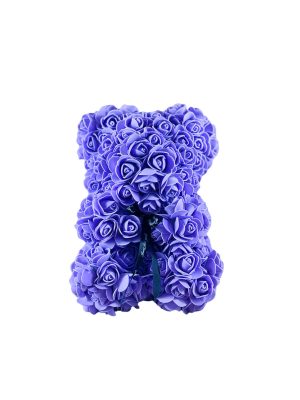 Purple-Rose-Teddy-Bear